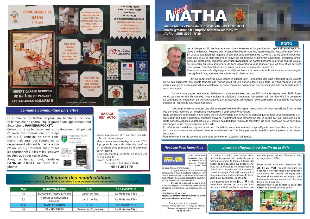Matha Flash N° 29 Matha Flash N° 29