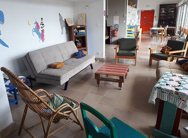 vue du local jeunes de Matha