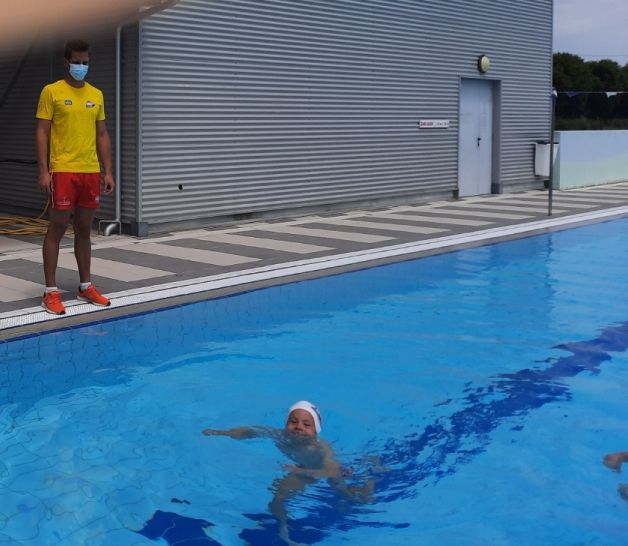 cours en piscine