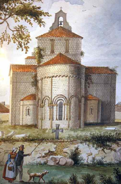 illustration église de Marestay