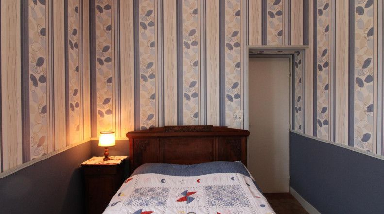 Gîte à Matha - vue d'une chambre