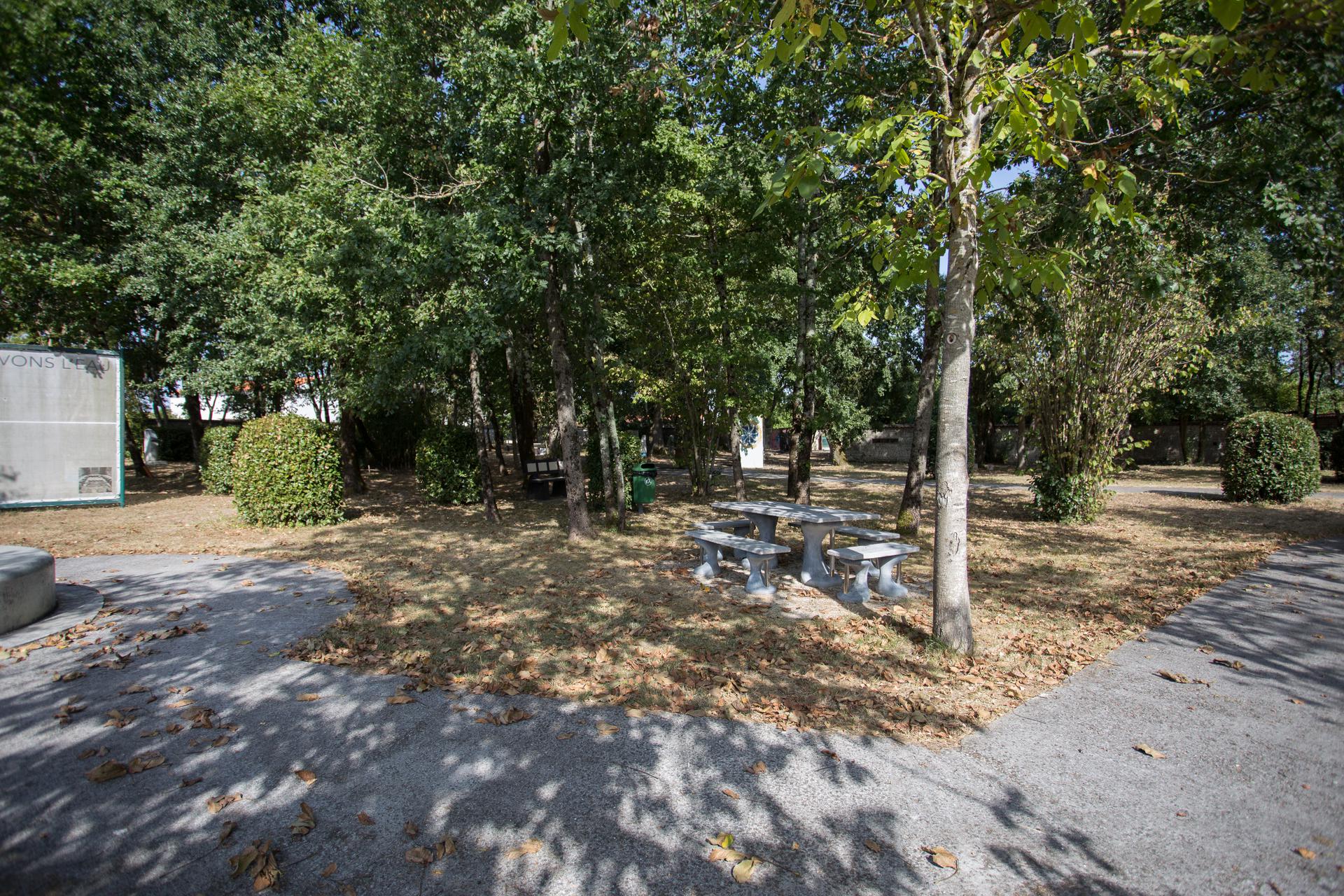 Photo du jardin de paix de Matha