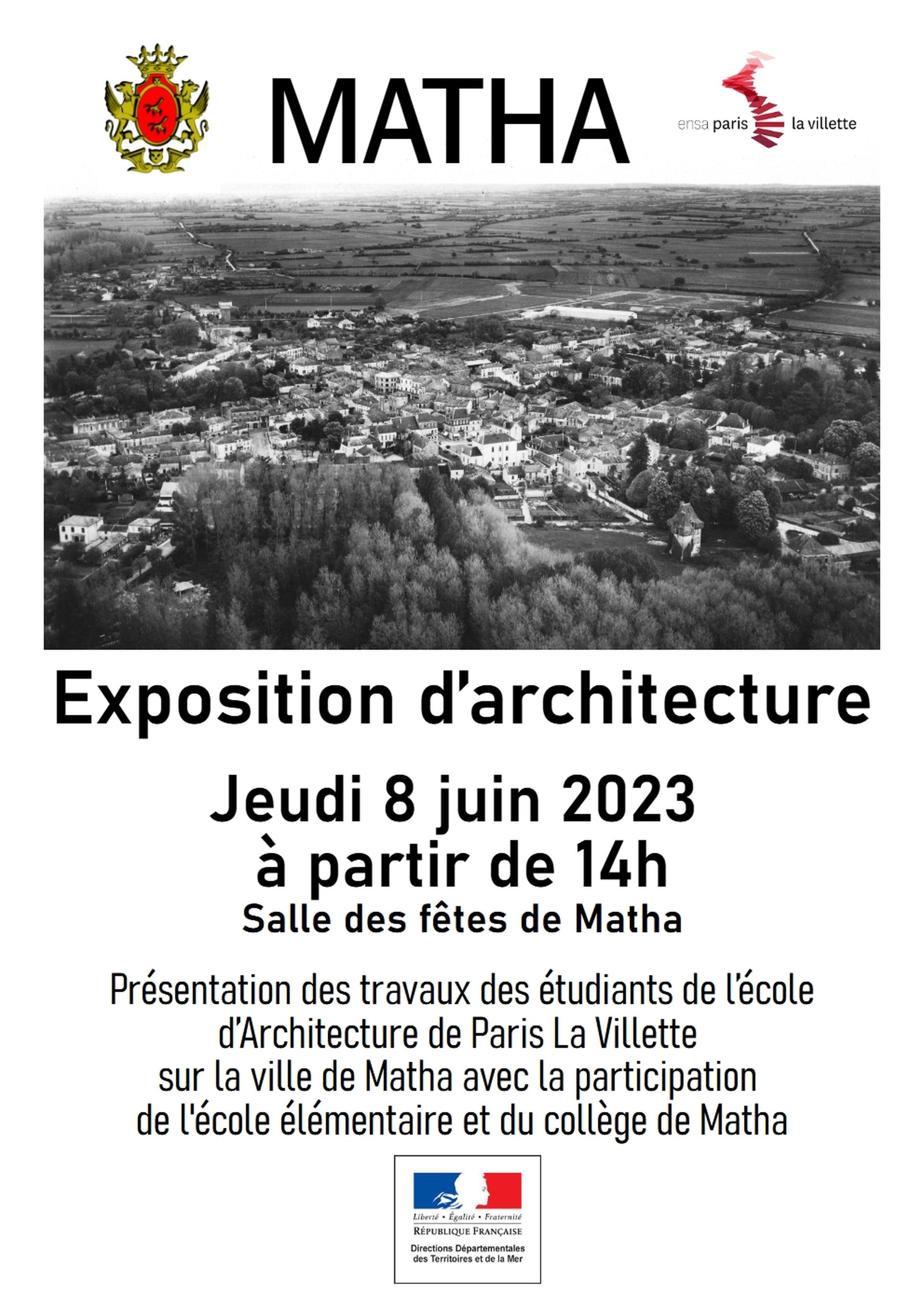 exposition d'architecture