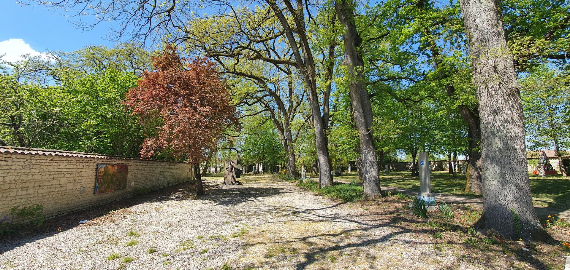 entrée du Jardin de Paix