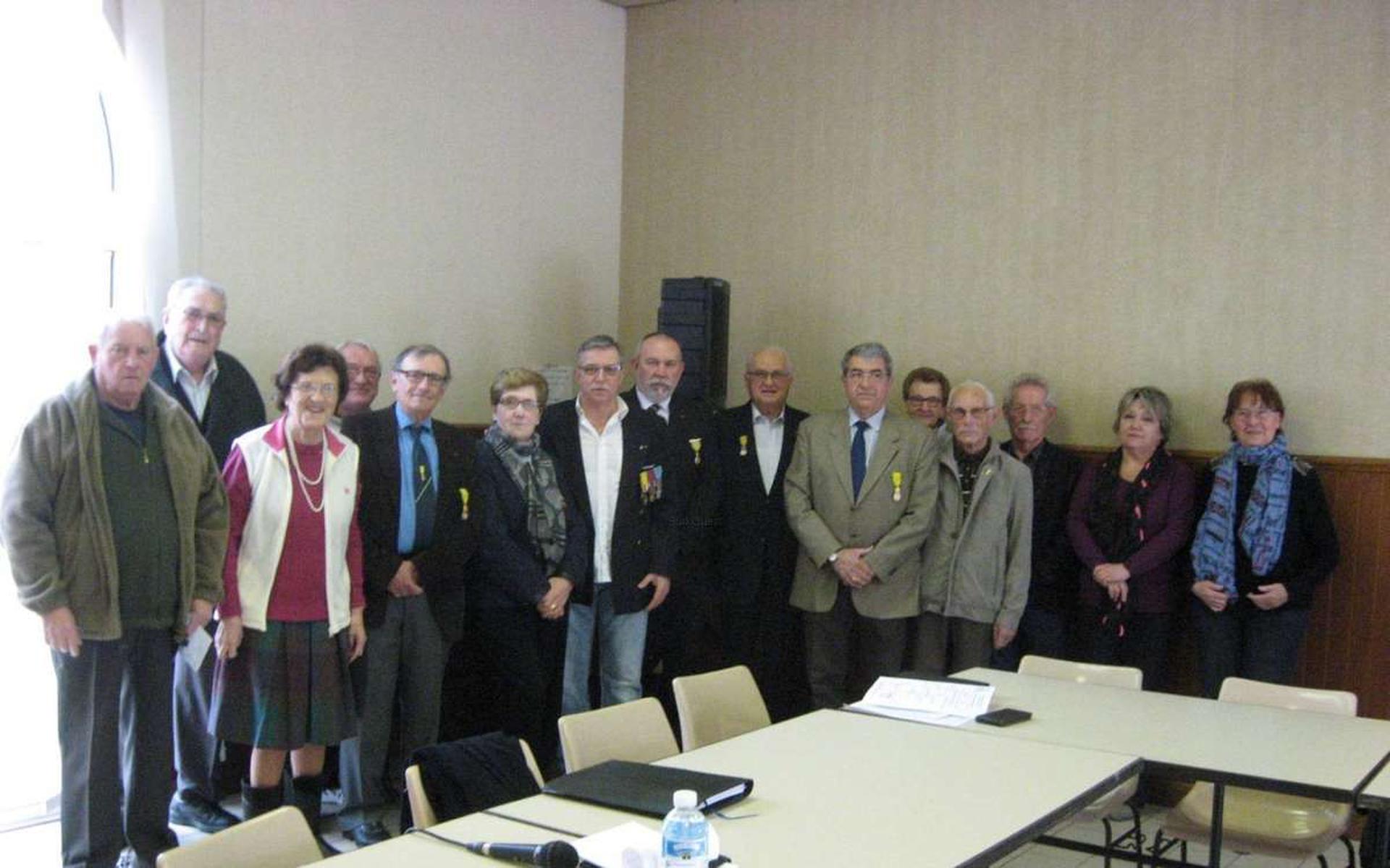 Médailles militaires Section Matha